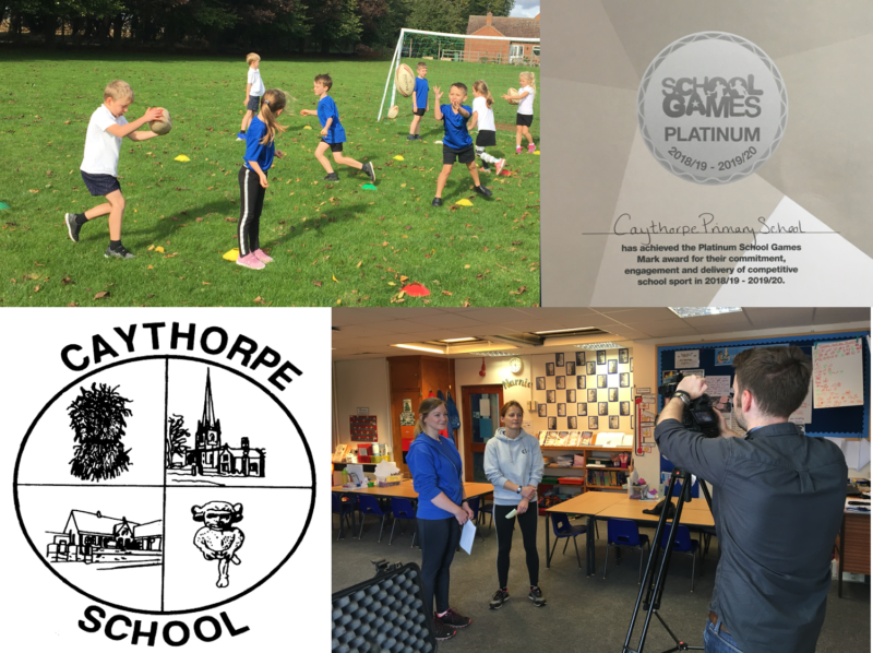 School Games Platinum Award for Caythorpe Primary - CIT Academies