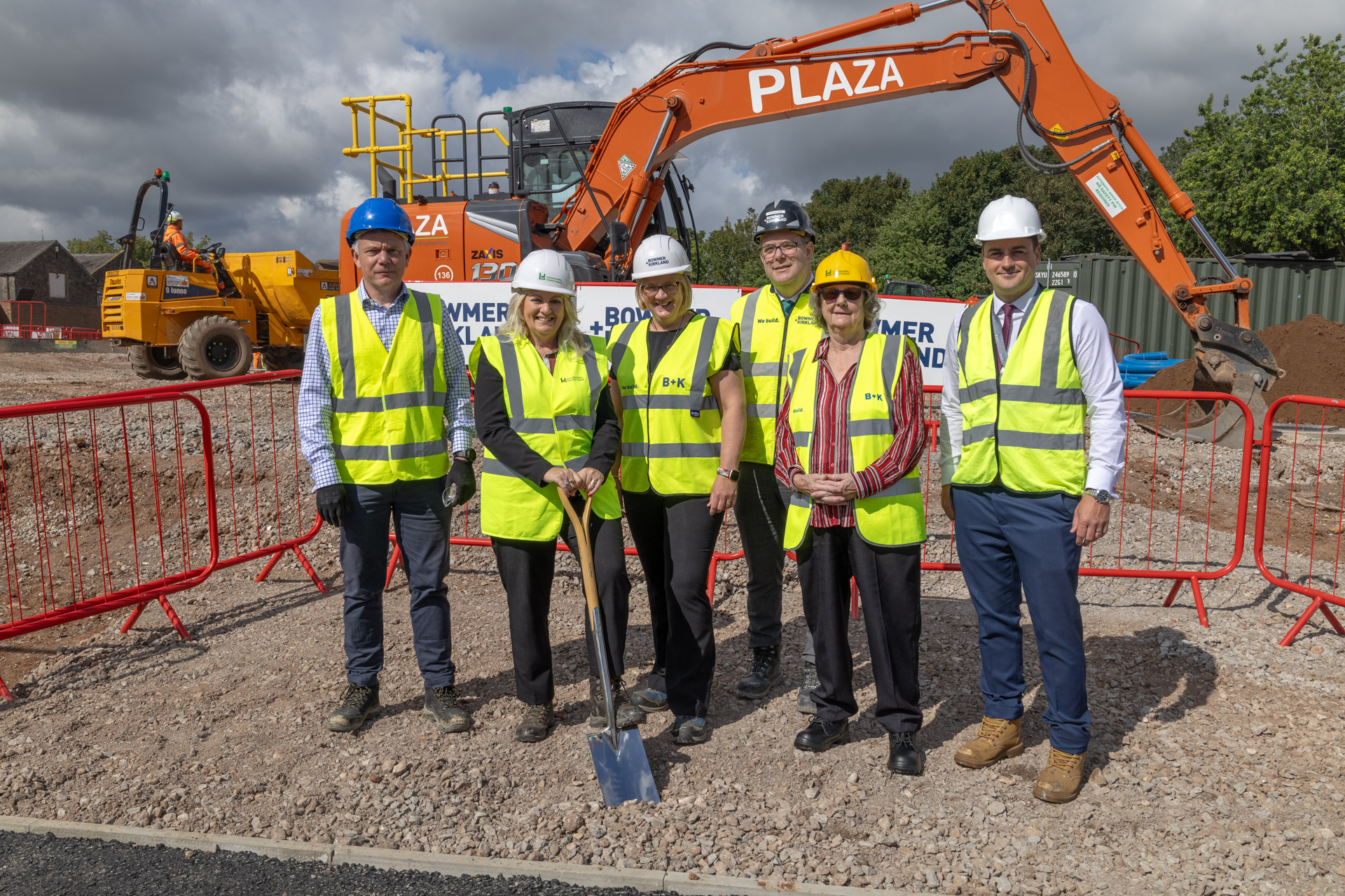 First Turf Turned On New School Build - Cit Academies