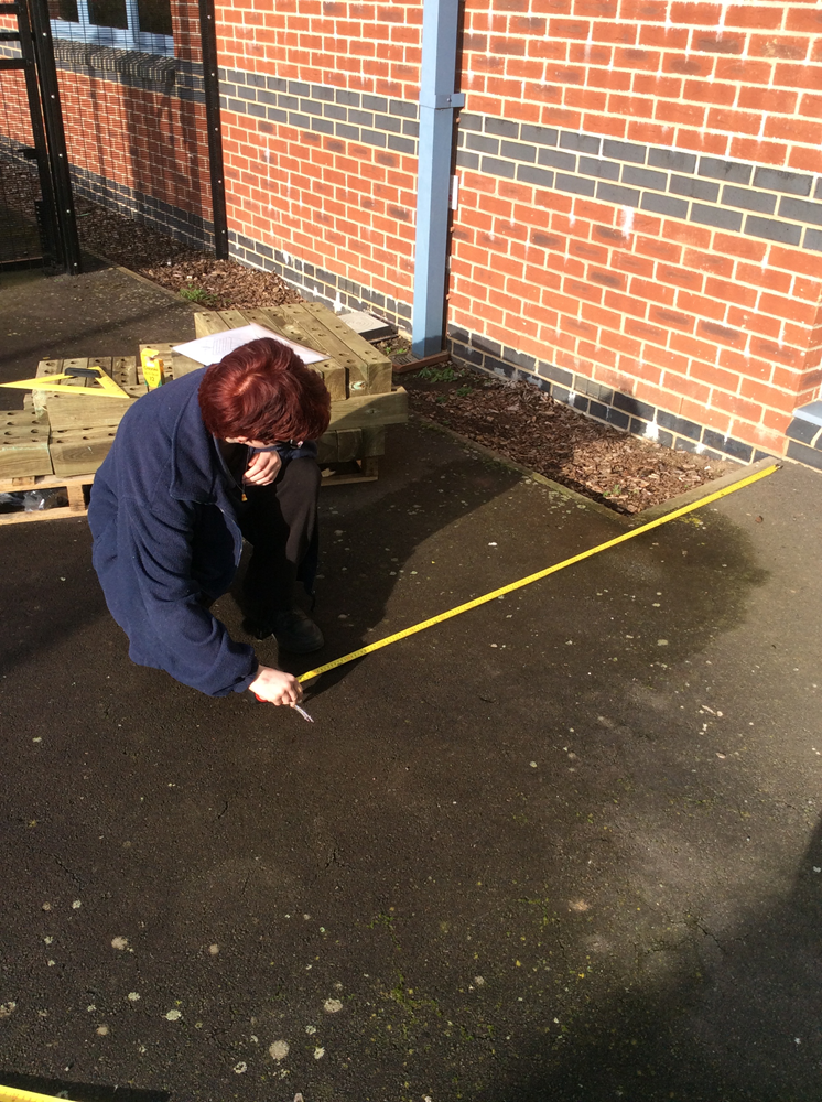 pupil measures the space needed for the planters