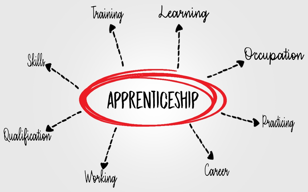 Illustration,Depicting,Key,Elements,And,Concept,Of,Apprenticeship,Journey